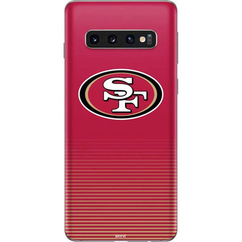 NFL San Francisco 49ers Breakaway Galaxy S10 Skin