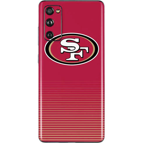 NFL San Francisco 49ers Breakaway Galaxy S20 Fan Edition Skin