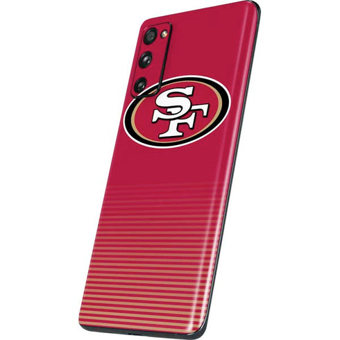 NFL San Francisco 49ers Breakaway Galaxy S20 Fan Edition Skin