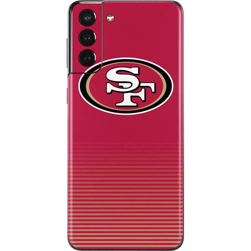 NFL San Francisco 49ers Breakaway Galaxy S21 Plus 5G Skin