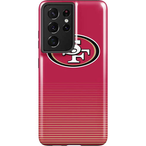 NFL San Francisco 49ers Breakaway Galaxy S21 Ultra 5G Pro Case