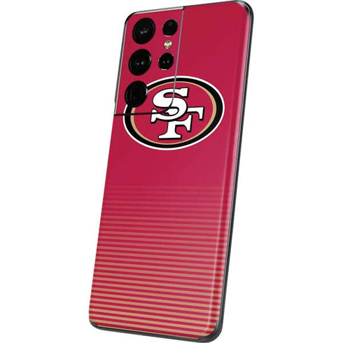 NFL San Francisco 49ers Breakaway Galaxy S21 Ultra 5G Skin