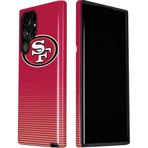 NFL San Francisco 49ers Breakaway Galaxy S22 Ultra Pro Case