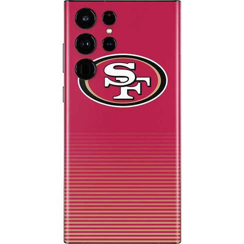 NFL San Francisco 49ers Breakaway Galaxy S22 Ultra Skin