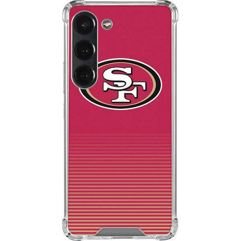 NFL San Francisco 49ers Breakaway Galaxy S23 Clear Case