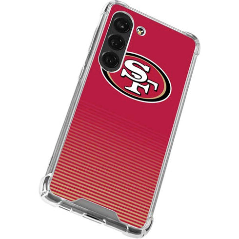 NFL San Francisco 49ers Breakaway Galaxy S23 Clear Case