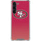 NFL San Francisco 49ers Breakaway Galaxy S23 Plus Clear Case