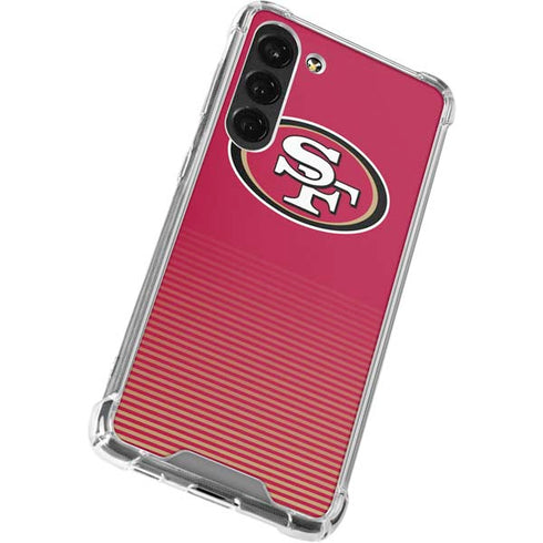 NFL San Francisco 49ers Breakaway Galaxy S23 Plus Clear Case