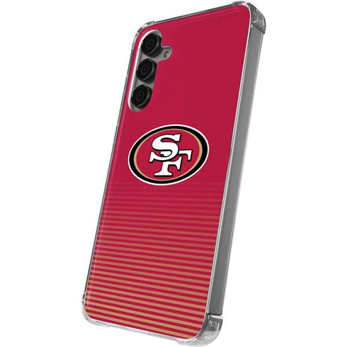 NFL San Francisco 49ers Breakaway Galaxy S24 Plus Clear Case
