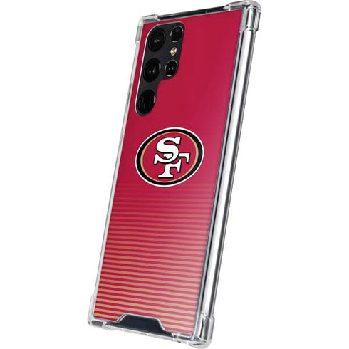 NFL San Francisco 49ers Breakaway Galaxy S24 Ultra Clear Case