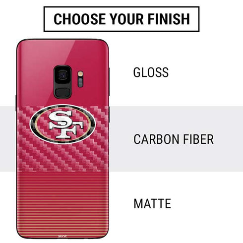 NFL San Francisco 49ers Breakaway Galaxy S9 Skin