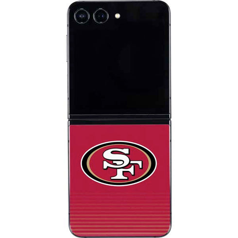 NFL San Francisco 49ers Breakaway Galaxy Z Flip5 5G Skin