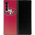 NFL San Francisco 49ers Breakaway Galaxy Z Fold3 5G Skin