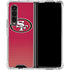 NFL San Francisco 49ers Breakaway Galaxy Z Fold4 5G Clear Case