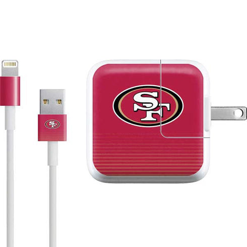 NFL San Francisco 49ers Breakaway iPad Charger (10W USB) Skin