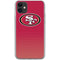 NFL San Francisco 49ers Breakaway iPhone 11 Clear Case
