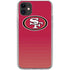 NFL San Francisco 49ers Breakaway iPhone 11 Clear Case