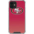 NFL San Francisco 49ers Breakaway iPhone 12 Clear Case