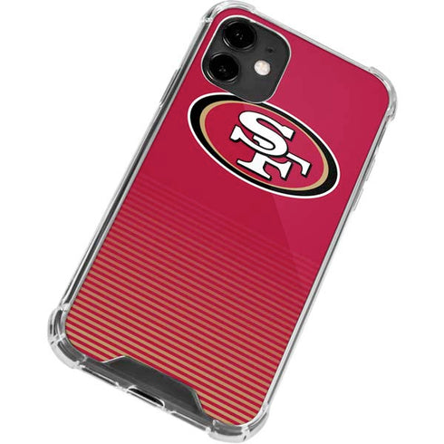 NFL San Francisco 49ers Breakaway iPhone 12 Clear Case