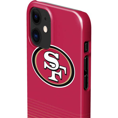NFL San Francisco 49ers Breakaway iPhone 12 Mini Lite Case
