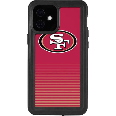 NFL San Francisco 49ers Breakaway iPhone 12 Mini Waterproof Case
