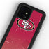 NFL San Francisco 49ers Breakaway iPhone 12 Mini Waterproof Case