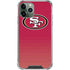 NFL San Francisco 49ers Breakaway iPhone 12 Pro Clear Case