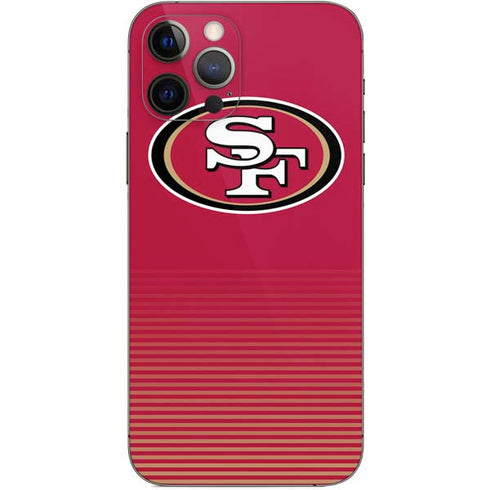 NFL San Francisco 49ers Breakaway iPhone 12 Pro Skin