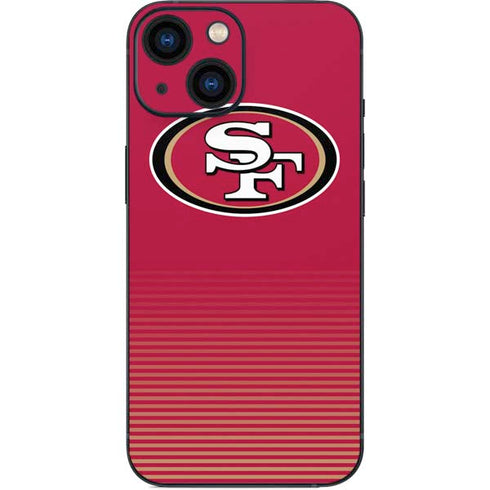 NFL San Francisco 49ers Breakaway iPhone 13 Mini Skin