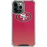 NFL San Francisco 49ers Breakaway iPhone 13 Pro Max Clear Case