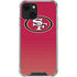 NFL San Francisco 49ers Breakaway iPhone 14 Clear Case