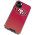 NFL San Francisco 49ers Breakaway iPhone 14 Clear Case