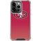 NFL San Francisco 49ers Breakaway iPhone 15 Pro Clear Case