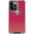 NFL San Francisco 49ers Breakaway iPhone 14 Pro Clear Case