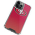 NFL San Francisco 49ers Breakaway iPhone 14 Pro Clear Case
