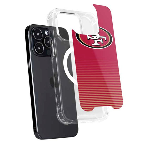 NFL San Francisco 49ers Breakaway iPhone 15 Pro Max MagSafe Case