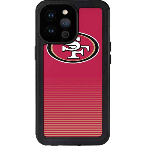 NFL San Francisco 49ers Breakaway iPhone 14 Pro Max Waterproof Case