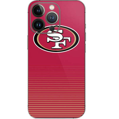 NFL San Francisco 49ers Breakaway iPhone 14 Pro Skin
