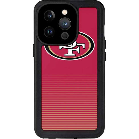 NFL San Francisco 49ers Breakaway iPhone 14 Pro Waterproof Case
