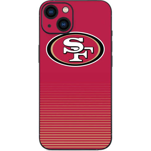 NFL San Francisco 49ers Breakaway iPhone 14 Skin