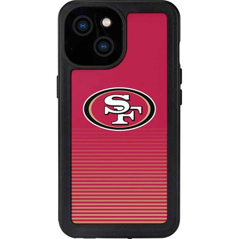NFL San Francisco 49ers Breakaway iPhone 15 Waterproof Case
