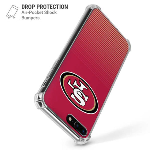 NFL San Francisco 49ers Breakaway iPhone 7/8 Plus Clear Case