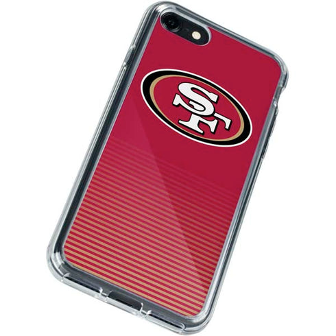 NFL San Francisco 49ers Breakaway iPhone SE (2nd & 3rd Gen) Clear Case