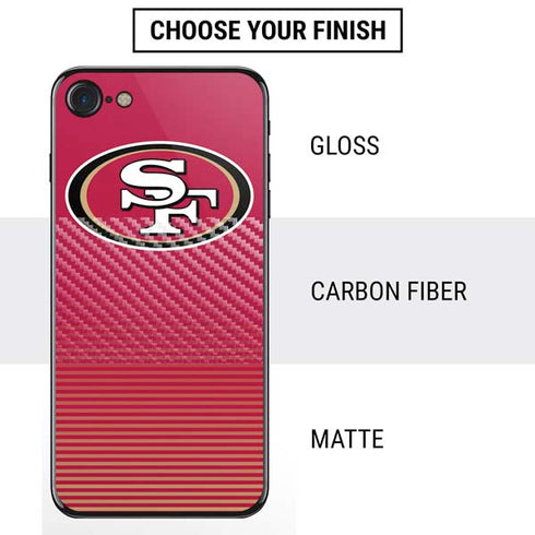 NFL San Francisco 49ers Breakaway iPhone SE (2nd & 3rd Gen) Skin
