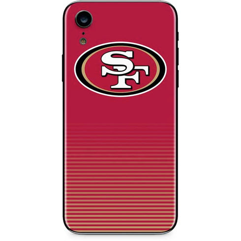 NFL San Francisco 49ers Breakaway iPhone XR Skin