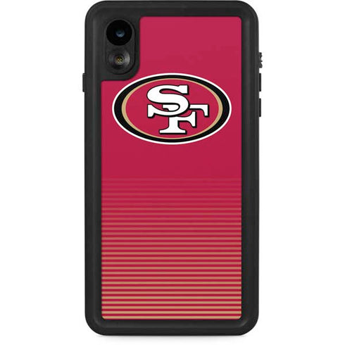 NFL San Francisco 49ers Breakaway iPhone XR Waterproof Case