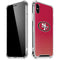 NFL San Francisco 49ers Breakaway iPhone XS Max Clear Case