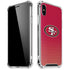 NFL San Francisco 49ers Breakaway iPhone XS Max Clear Case