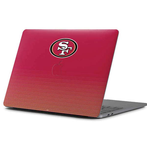 NFL San Francisco 49ers Breakaway Apple MacBook Pro 13-inch Skin