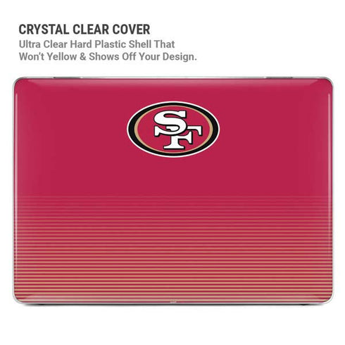 NFL San Francisco 49ers Breakaway MacBook Pro 13in (2020) Case plus Skin